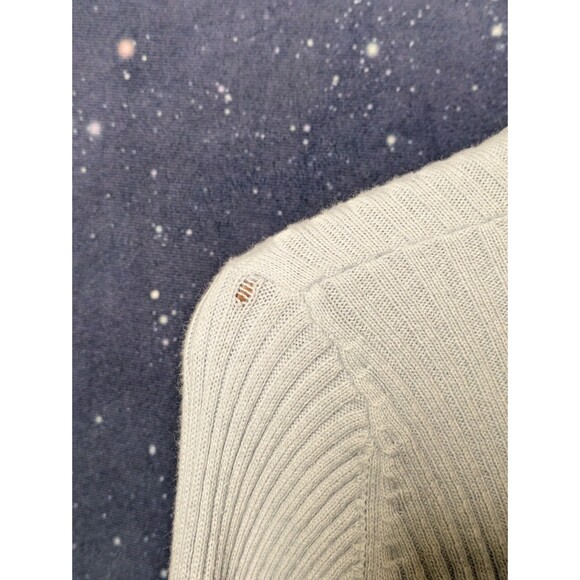 Brandy Melville Periwinkle Blue Ribbed Knit V-Neck One Size Milena Sweater Crop - Picture 5 of 10